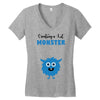 I've Created a Monster Baby Boy Women's V-Neck T-Shirt