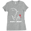 beauty and the beast Ladies Fitted T-Shirt