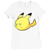 pikachu et boo Ladies Fitted T-Shirt