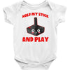 gaming hold and play Baby Bodysuit