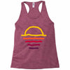 sunset line Racerback Tank