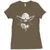 dj yoda Ladies Fitted T-Shirt