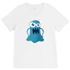 angry monster V-Neck Tee