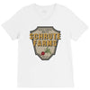 World Famous Beets Schrute Farms V-Neck Tee