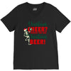 christmas cheer i thought you said christmas beer V-Neck Tee