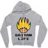saiyan life Zipper Hoodie