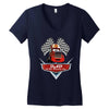dad mack trucks Women's V-Neck T-Shirt