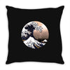 Great Wave Of Kanagawa Hokusai Pocket Throw Pillow