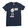 bummer, man Ladies Fitted T-Shirt