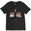 captain marvel 2 V-Neck Tee