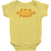 kylo stabbed first Baby Onesie