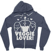 vegetarian Zipper Hoodie