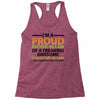 i'm a proud father in law Racerback Tank