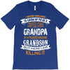 Super Cool Grandpa Of A Freaking Awesome Grandson T-Shirt