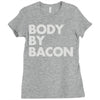 body by bacon Ladies Fitted T-Shirt