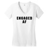 engaged af Women's V-Neck T-Shirt