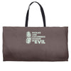 cucumbers soaked in evil Weekender Totes