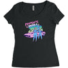 pantsuits and pistols Women's Triblend Scoop T-shirt