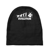 drummer evolution Baby Beanies