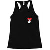 love more pocket Racerback Tank