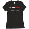 team fury Ladies Fitted T-Shirt
