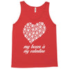 my boxer is my valentine Tank Top