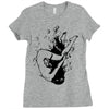 drowning Ladies Fitted T-Shirt