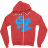 chicago house music Zipper Hoodie