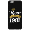 kings are born in 1981 iPhone 6/6s Case