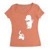 steven seagal   high quality Women's Triblend Scoop T-shirt