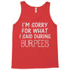 burpees workout Tank Top
