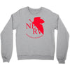 neon genesis evangelion anime nerv logo Crewneck Sweatshirt