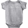 dog heart beat pulse Baby Onesie