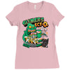slimer's ect o's Ladies Fitted T-Shirt