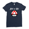 get a life Ladies Fitted T-Shirt