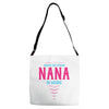 Have No Fear Nana Is Here Adjustable Strap Totes