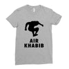 air khabib silhouette Ladies Fitted T-Shirt