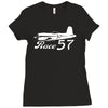 super corsair race 57 reno air racer decal f4u f2g air racing Ladies Fitted T-Shirt