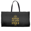 kings are born in 1983 Weekender Totes