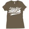 personalised poker king Ladies Fitted T-Shirt