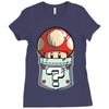pocket power Ladies Fitted T-Shirt