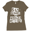 sex drugs and science Ladies Fitted T-Shirt