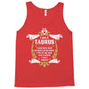 I Am A Taurus Tank Top