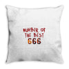 Number Of The Best Throw Pillow