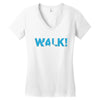 walk Women's V-Neck T-Shirt