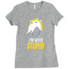 im with stupid Ladies Fitted T-Shirt