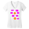 mom and dad Women's V-Neck T-Shirt