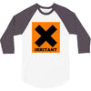 irritant symbol joke 3/4 Sleeve Shirt
