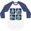 saving the world, one small step at a time 3/4 Sleeve Shirt