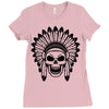 skull Ladies Fitted T-Shirt
